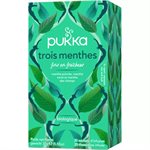 Pukka 3 Mint Organic Herbal Tea 20Un