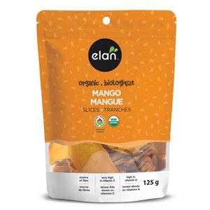 Elan Organic Mango Slices 125G 125g