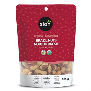 Elan Organic Raw Brazil Nuts 185G 185g