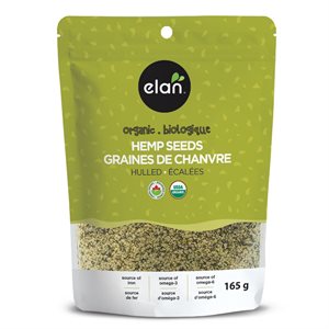 Elan Organic Hemp Seeds 165G 165g