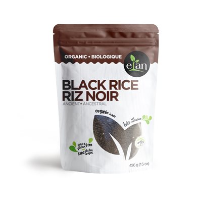 Elan Organic Black Rice Ancestral 426G