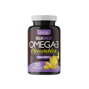 High DHA Chewables Lemon 120ch