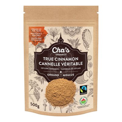 Org. Cha's Organics Cinnamon Ground