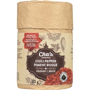 Cha's Organics Chili Pepper Crushed 30 g 30g