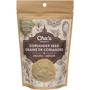 Cha's Organics Coriander Seed Ground 150 g 150g