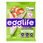 Egglife - Egg White Wraps Roasted Garlic & Herb 170g