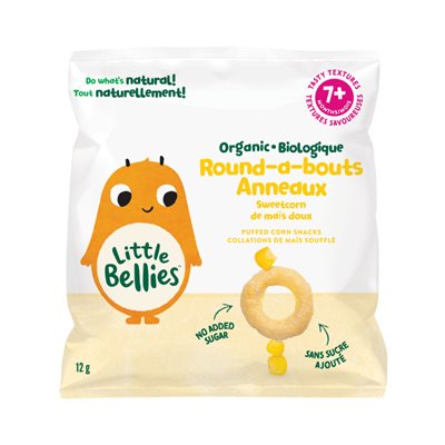 Little Bellies Anneaux Bio Aux Mais Doux