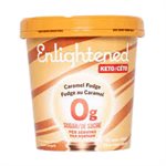 Enlightened frozen dessert keto caramel fudge 473ml