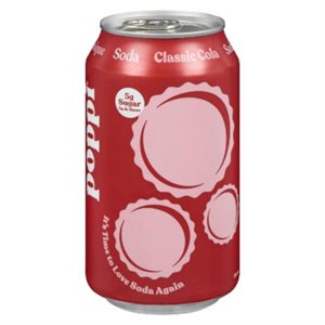 Poppi Classic Cola Soda 355ml