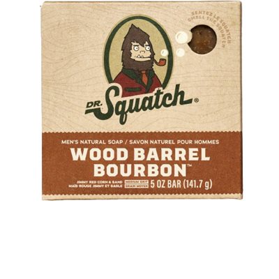 Dr.Squatch Savon Wood Barrel Bourbon