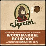 Dr. Squatch Wood Barrel Bourbon Soap 141g