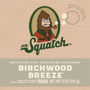Dr.Squatch Birchwood Breeze Bar Soap 141g