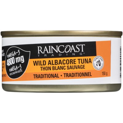 Raincoast Trading Wild Albacore Tuna Traditional 150 g 