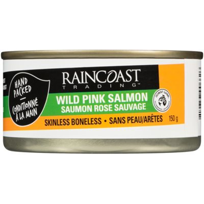 Raincoast Trading Saumon rose sauvage sans peau et sans arêtes 150 g 