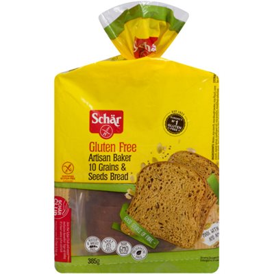 Schar Pain Artisan 10 Cereales Et Grains 385G