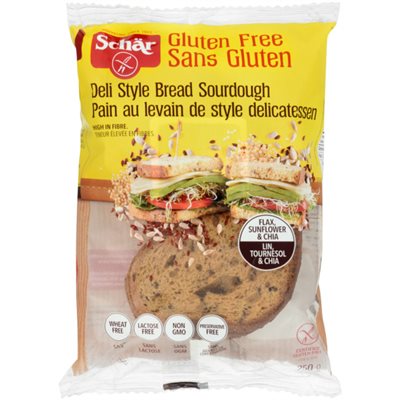 Schar Sunflower, chia, flax bread 250GR