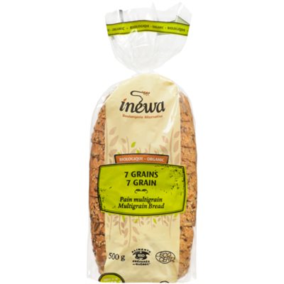 Inéwa Boulangerie Alternative Pain Multigrain 7 Grains Biologique 500 g