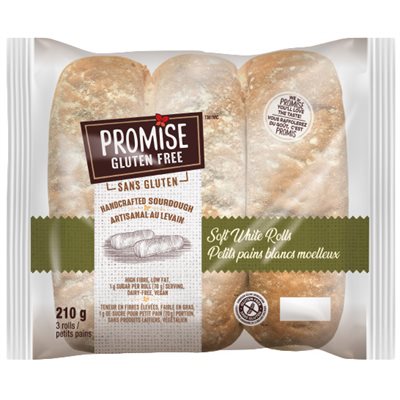 Promise Gluten Free Petits Pains Blancs Moelleux Sans Gluten