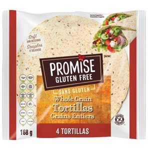 Promise Wrap Grains Entiers Sans Gluten 168g