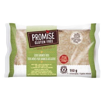 Promise Promise Gluten Free Seeded Sandwich Thins 160g