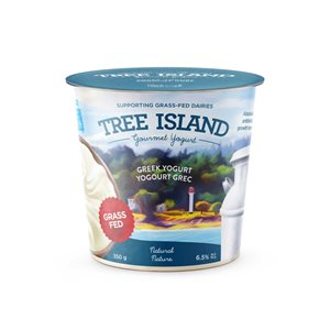 Tree Island Yogurt Greek Nautral Yogurt 6.5% 350G