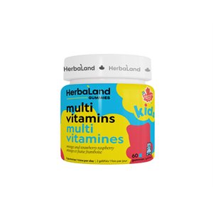 Herbaland Multivitamines pour enfants 60jjb