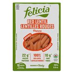 Felicia Penne Lentilles Rouges Biologique 250G