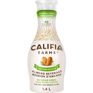 Califia Farms Unsweetened Almond Beverage 1.4 L 1.4L