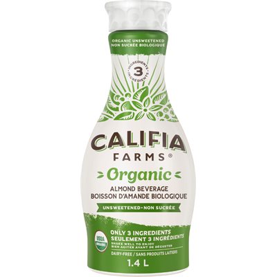 Califia Farms Boisson D Amande Biologique Sans Sucrée 1.4L