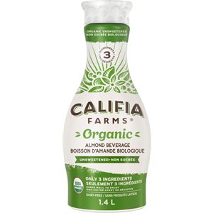 Califia Farms Boisson D Amande Biologique Sans Sucrée 1.4L