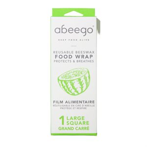 Abeego Large Square (1) Beeswax Wrap 1