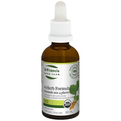 St Francis Formule aux 4 plantes 50 mL St Francis Formule aux 4 plantes 50 mL