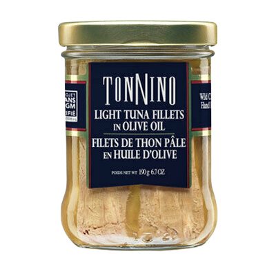 Tonnino Filets de Thon Pâle en huile d'olive