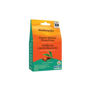 Org Manuka Honey Drops Eucalyptus 120g