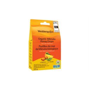 Wedderspoon Pastille Miel Manuka Bio Citron