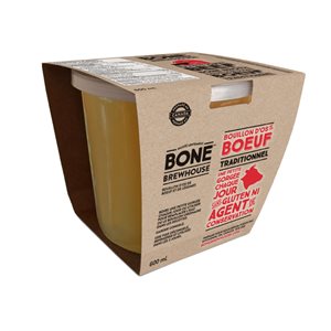 Bone Brewhouse original beef broth 600ml