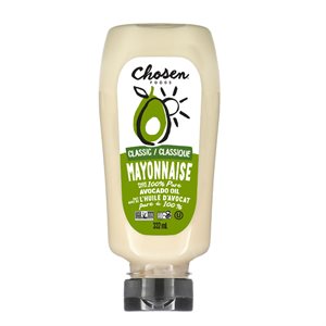 Chosen Foods Pure Avocado Oil Classic Mayonnaise 332ml