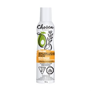 Chosen Foods Huile d'avocat, de noix de coco et de carthame biologique en vaporisateur