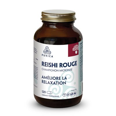 Purica Reishi Rouge Bio 400Mg 120v-caps Purica Reishi Rouge Bio 400Mg 120v-caps