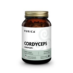 Purica Cordyceps Organic 400Mg 60v-caps