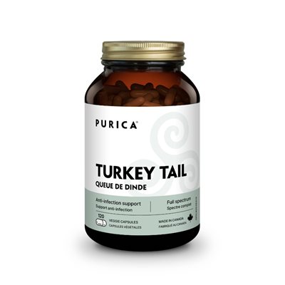 Puriica Turkey Tail Organic 400Mg 120v-caps