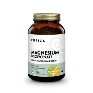 Purica Bisglycinate Magnésium Citron-Lime 150g