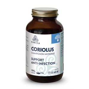 Purica Coriolus Bio 400Mg 100g