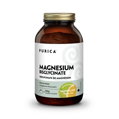 Purica Magnesium Bisglycinate Lemon-Lime 300g