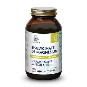 Purica Magnesium Bisglycinate Lemon-Lime 300g