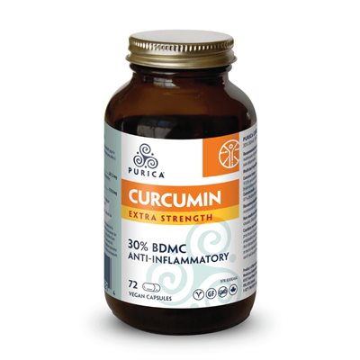 Purica Curcumin Extra Strength bonus size 72un