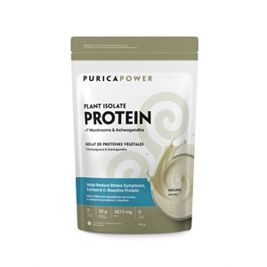 Purica Protéine Végétale Bio 7 Champignons + Ashwaganda Sensoril® Nature 630g