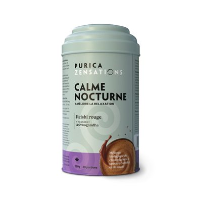 Purica ZENSATIONS Organic Ashwagandha Sensoril & Micronized Red Reishi Cacao mix 1600mg / serving 150g