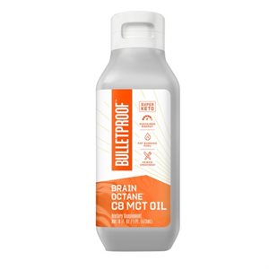 Bulletproof Brain Octane Triglycérides à Chaà®ne Moyenne 946 ml