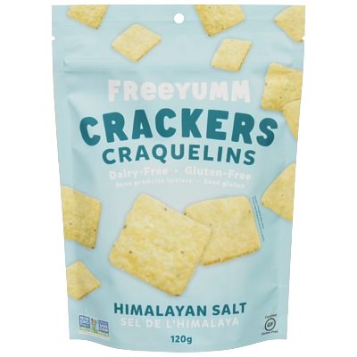 Freeyumm Himalayan Sea Salt Crackers 120g